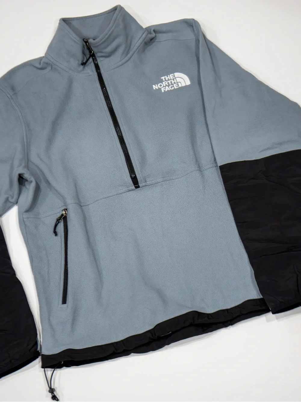 The North Face Men's Slate Blue Half-Zip Fleece Pullover